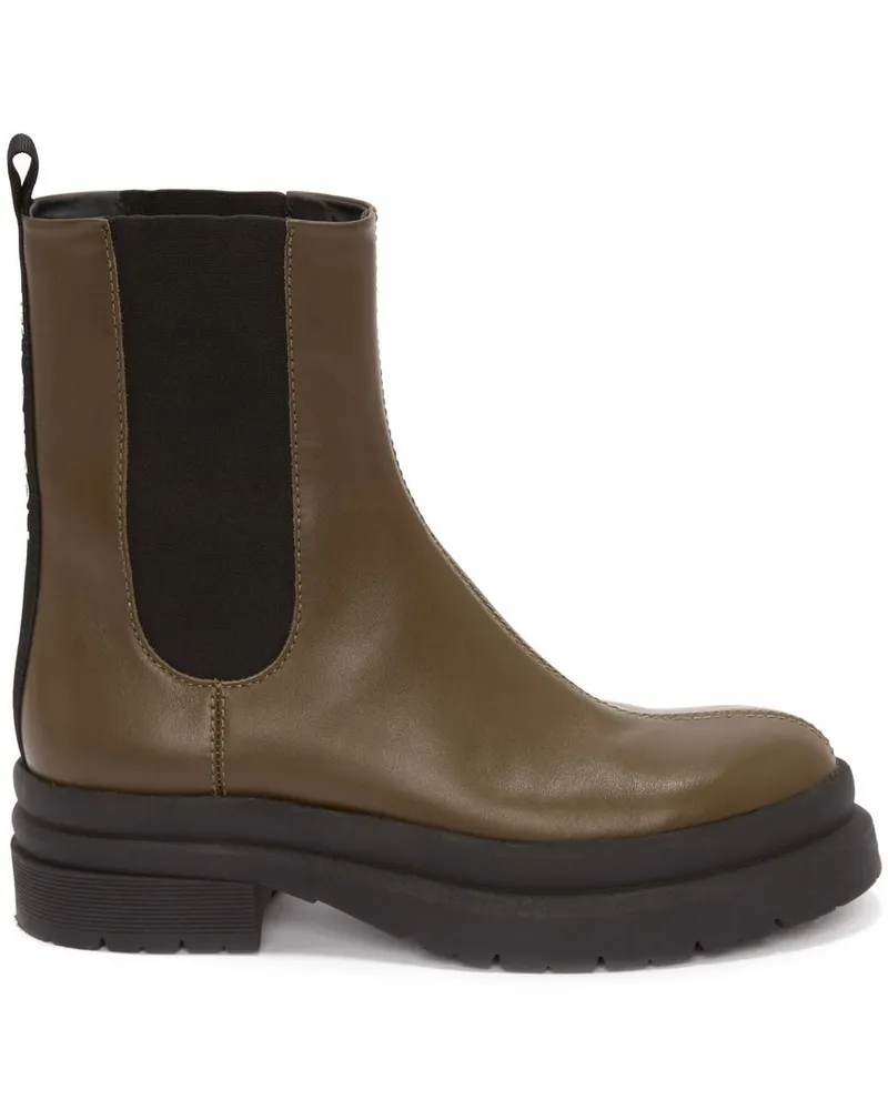 J.W.Anderson Klassische Chelsea-Boots Grün