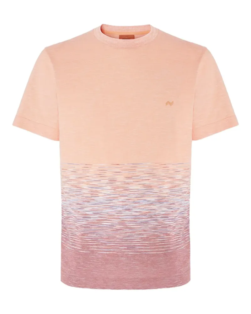 Missoni T-Shirt mit Intarsien - Orange Orange