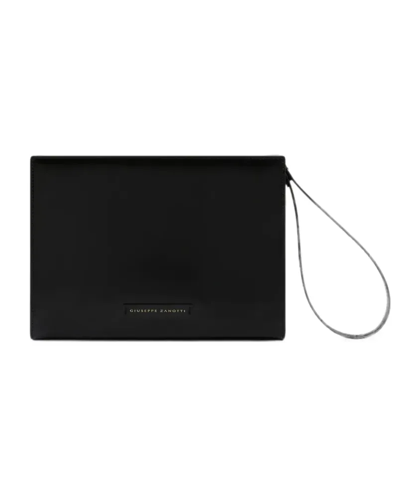 Giuseppe Zanotti Viktor Clutch - Schwarz Schwarz