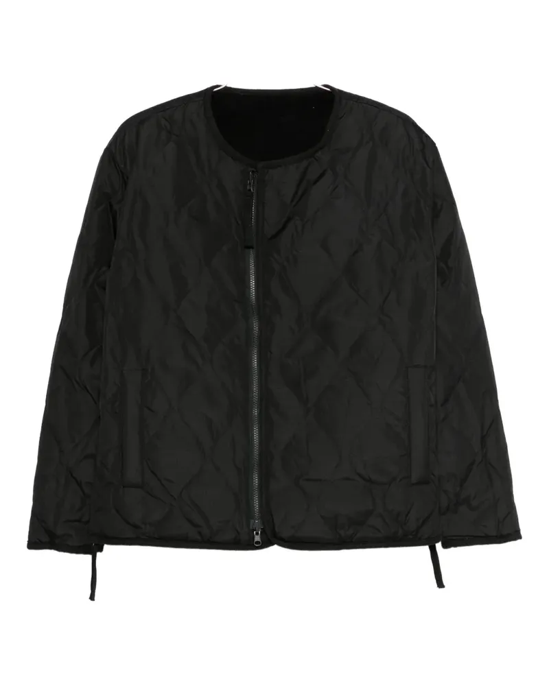 TAION zip-fastening jacket - Schwarz Schwarz