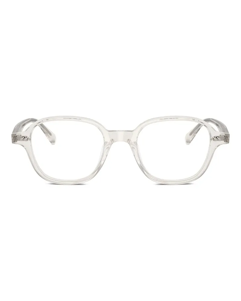 Oliver Peoples Brille mit rundem Gestell - Nude Nude