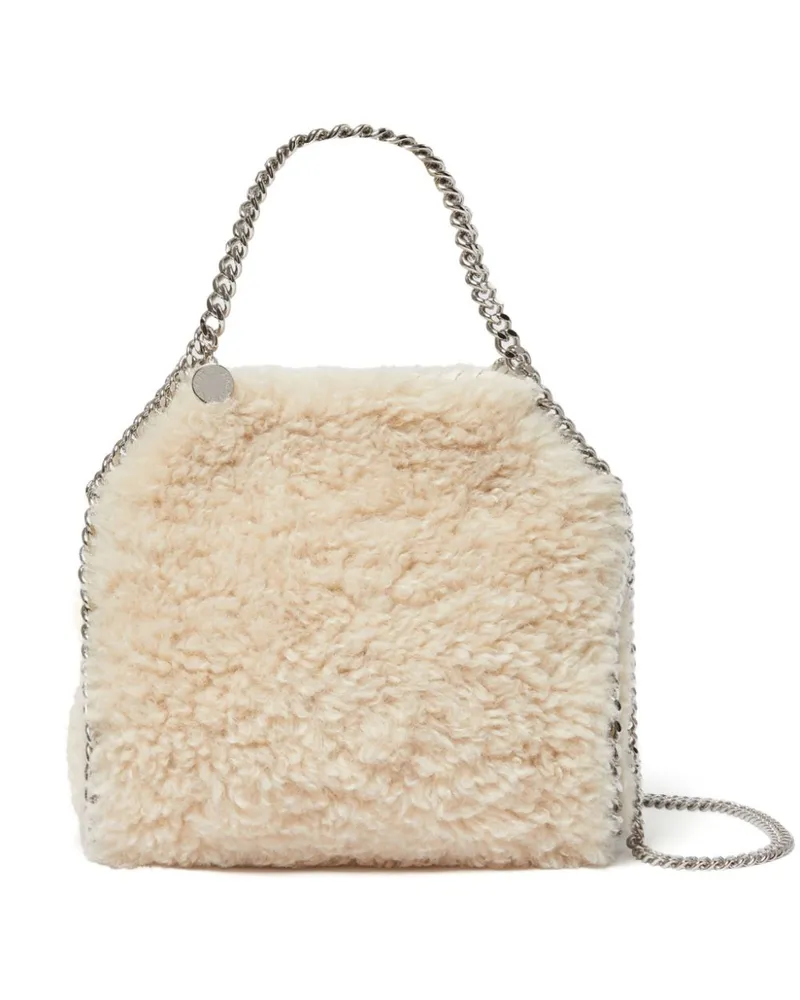 Stella McCartney Mini Falabella Teddy Tote Bag - Nude Nude