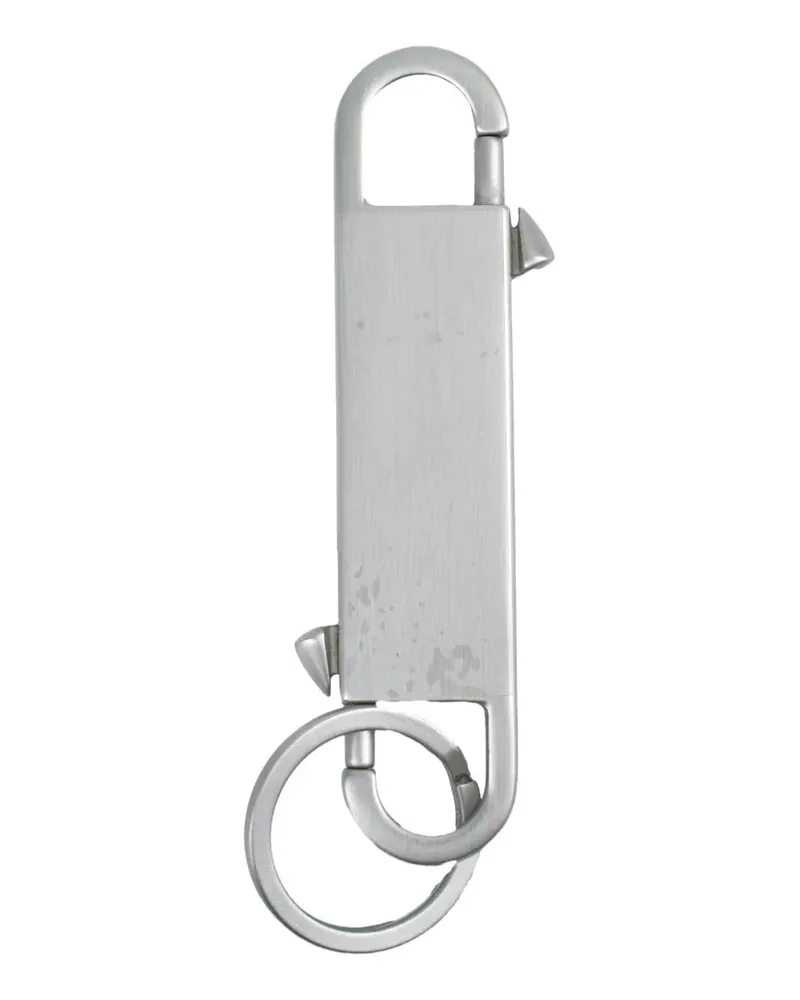 Rick Owens Gemini Schlüsselanhänger - Silber Silber