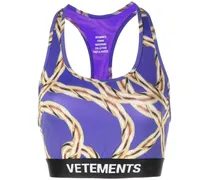 Klassischer Sport-BH - Violett