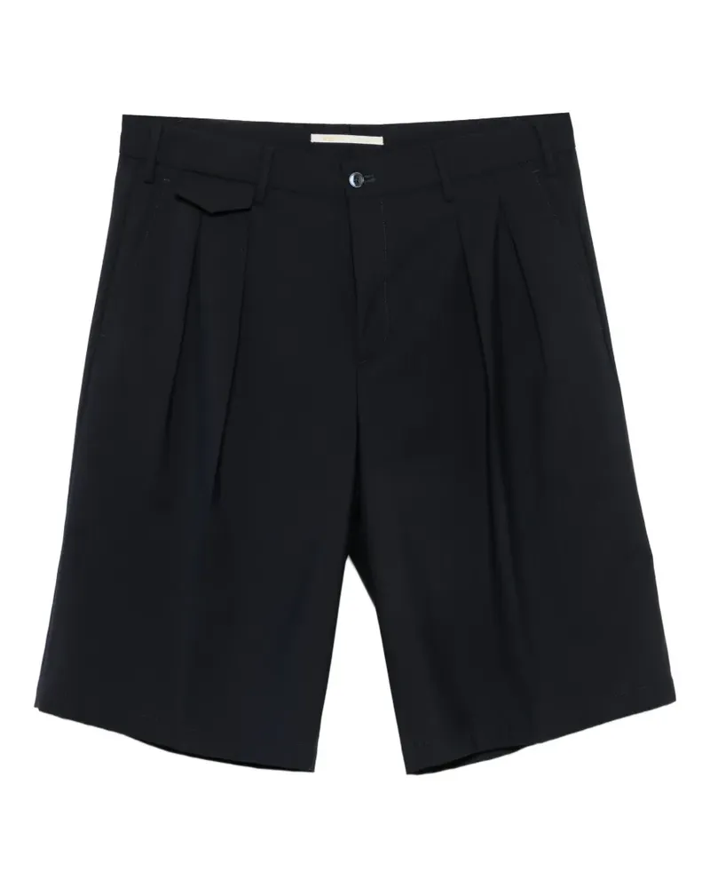 Briglia 1949 pleated button shorts - Blau Blau