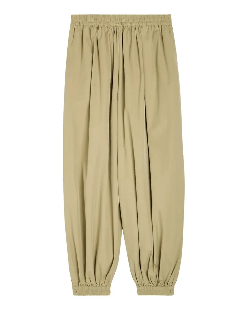 Ronny Kobo Kalani Bundfaltenhose mit elastischen Bündchen - Grün Grün