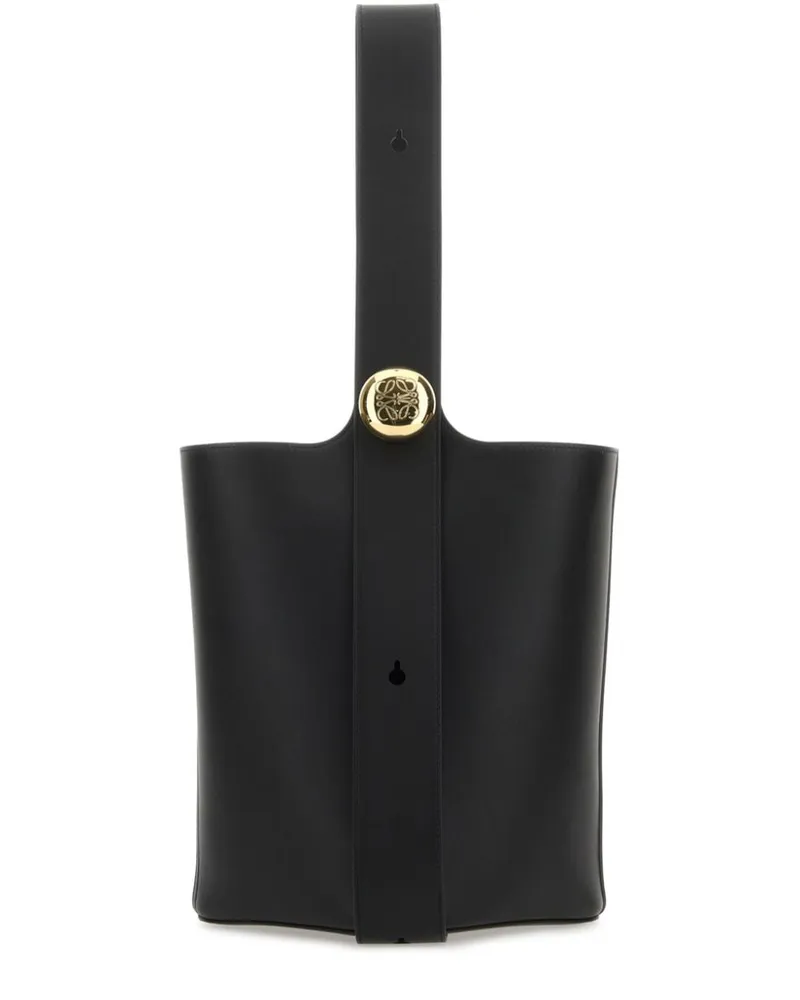 Loewe Mittelgroße Eva Beuteltasche - Schwarz Schwarz