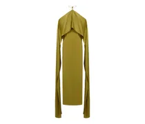 Drapiertes Nan Kleid - Grün
