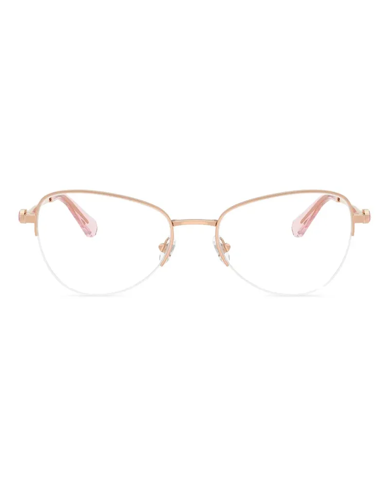 Swarovski Cat-Eye-Brille mit -Kristalle - Gold Gold