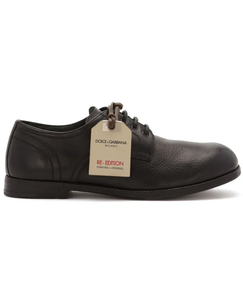 Dolce & Gabbana Klassische Derby-Schuhe - Schwarz Schwarz
