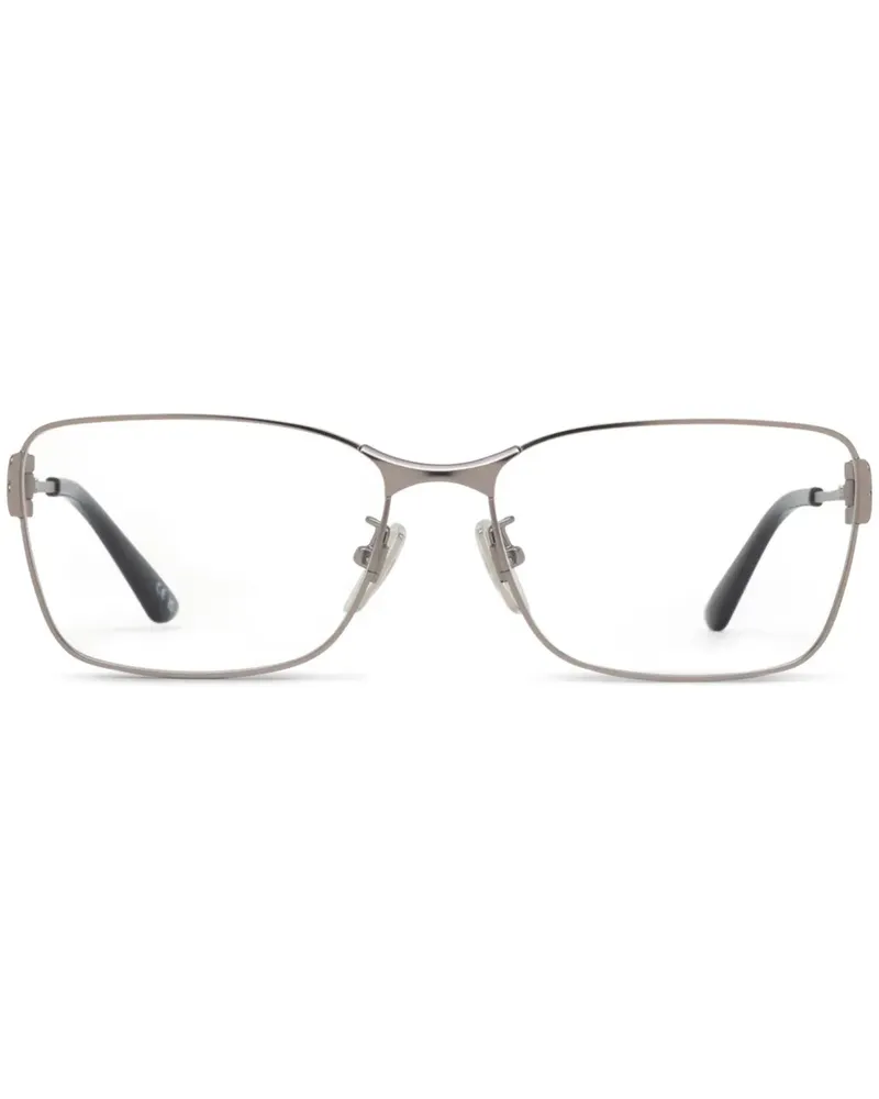 Balenciaga Brille mit eckigem Gestell - Silber Silber