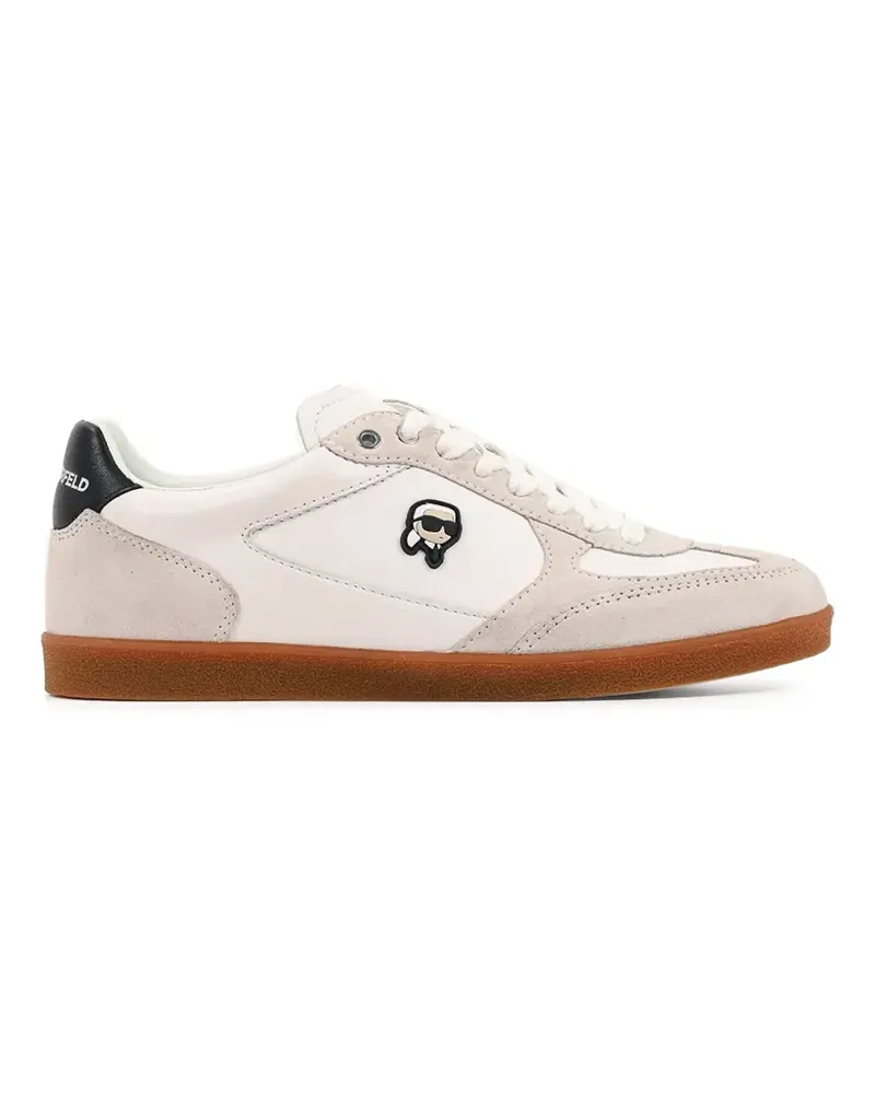 Karl Lagerfeld Sneakers mit Karl-Patch - Weiß Weiß