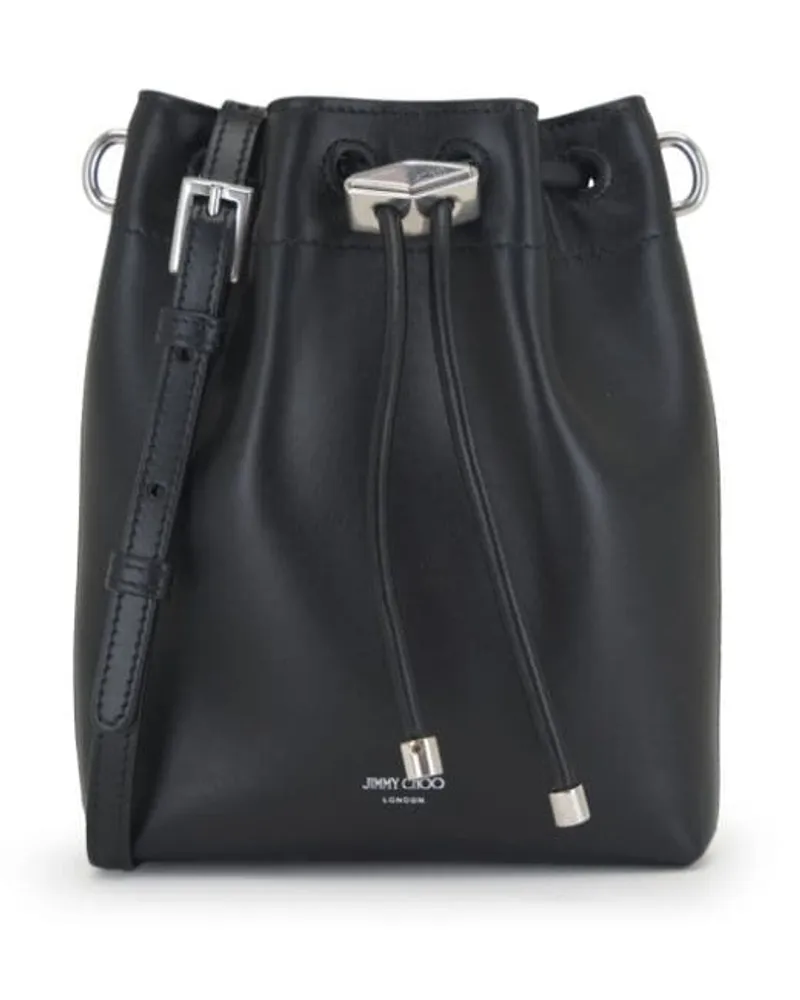 Jimmy Choo Mini Cinch Beuteltasche - Schwarz Schwarz