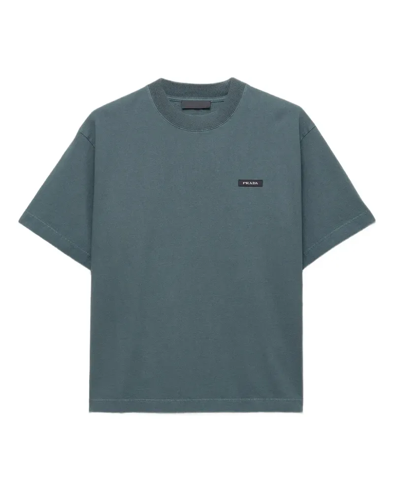 Prada cotton T-shirt - Grün Grün