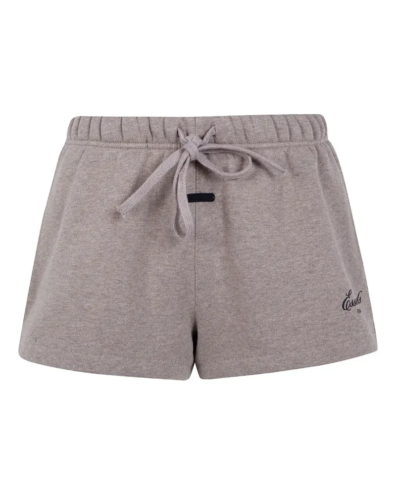 Fear of God drawstring-fastening track shorts - Grau Grau