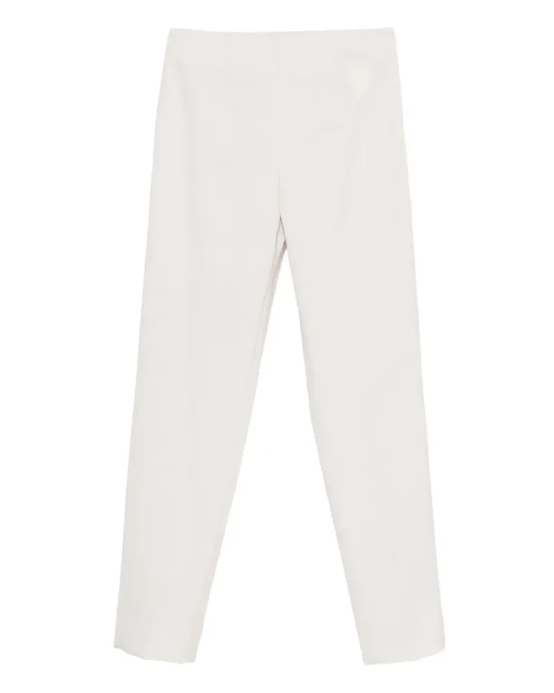 PT TORINO Wildlederhose mit Schlitzen - Weiß Weiß