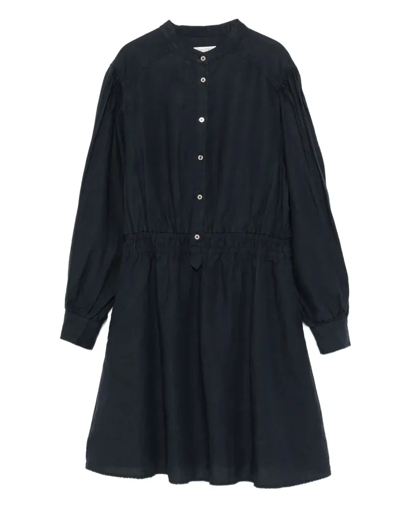 Marc O'Polo Midikleid mit Knöpfen - Blau Blau