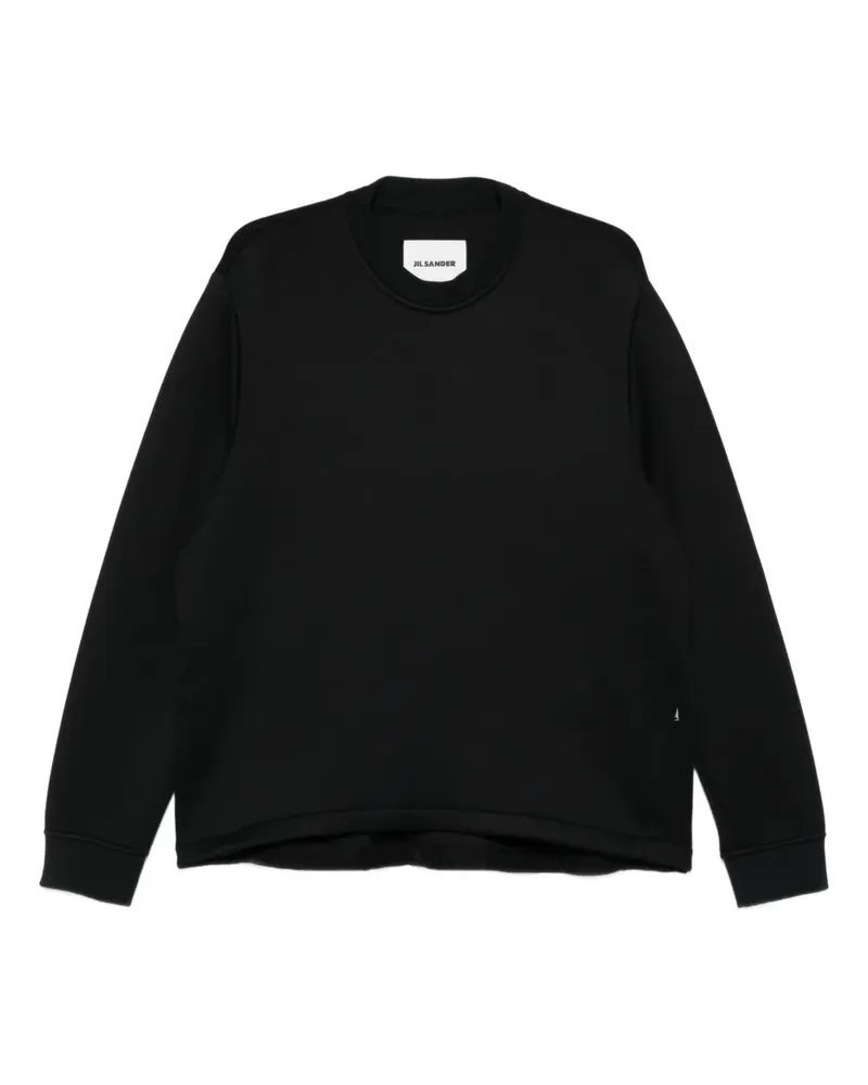 Jil Sander crew-neck sweatshirt - Schwarz Schwarz
