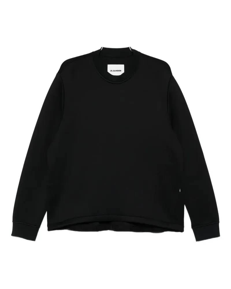 Jil Sander crew-neck sweatshirt - Schwarz Schwarz