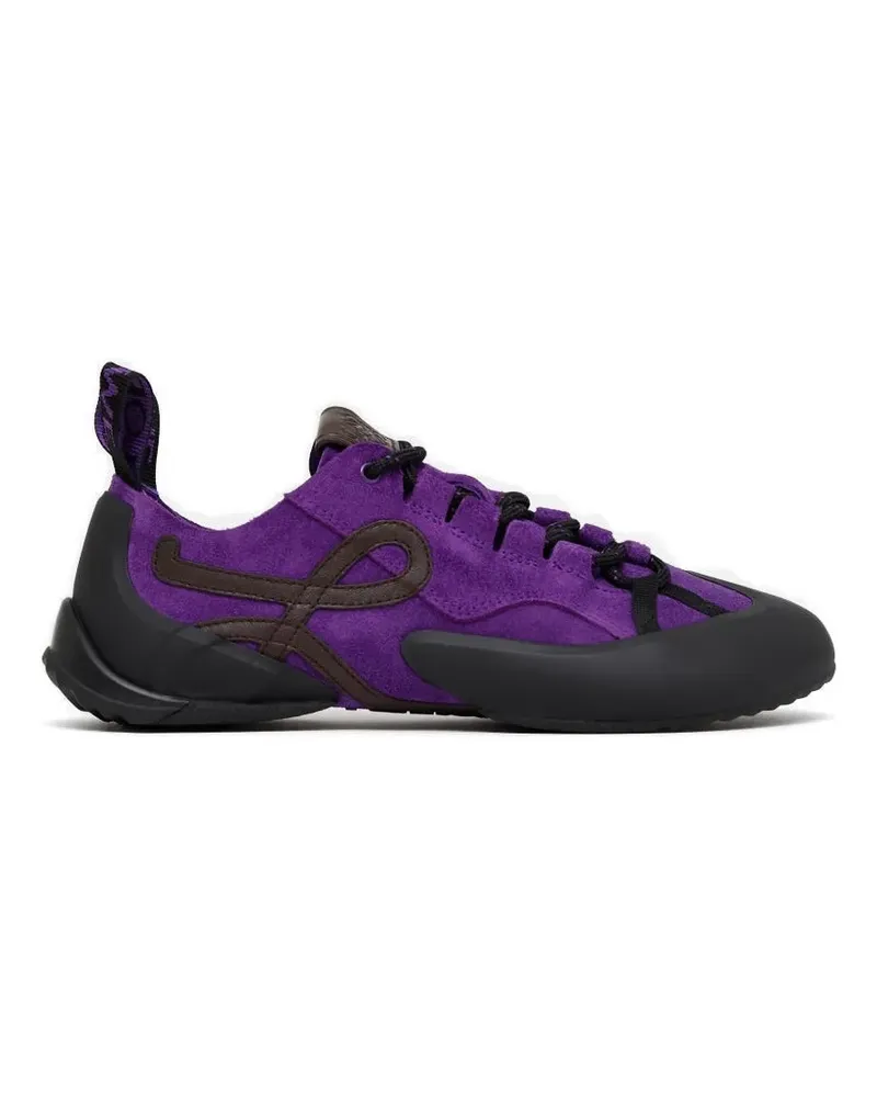 Loewe Grip Anagram Sneakers mit Schnürung - Violett Violett