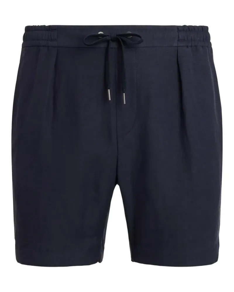 Ralph Lauren Kordelzug-Shorts mit Falten - Blau Blau