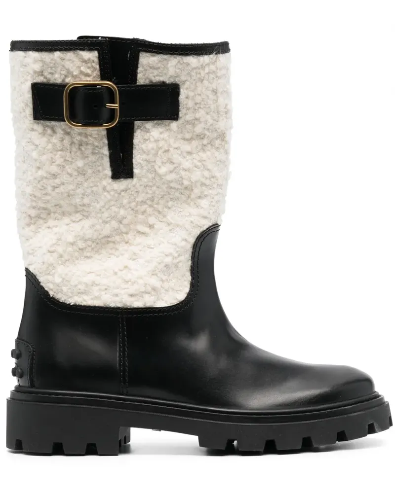 TOD'S Stiefel mit Boucle-Detail - Schwarz Schwarz