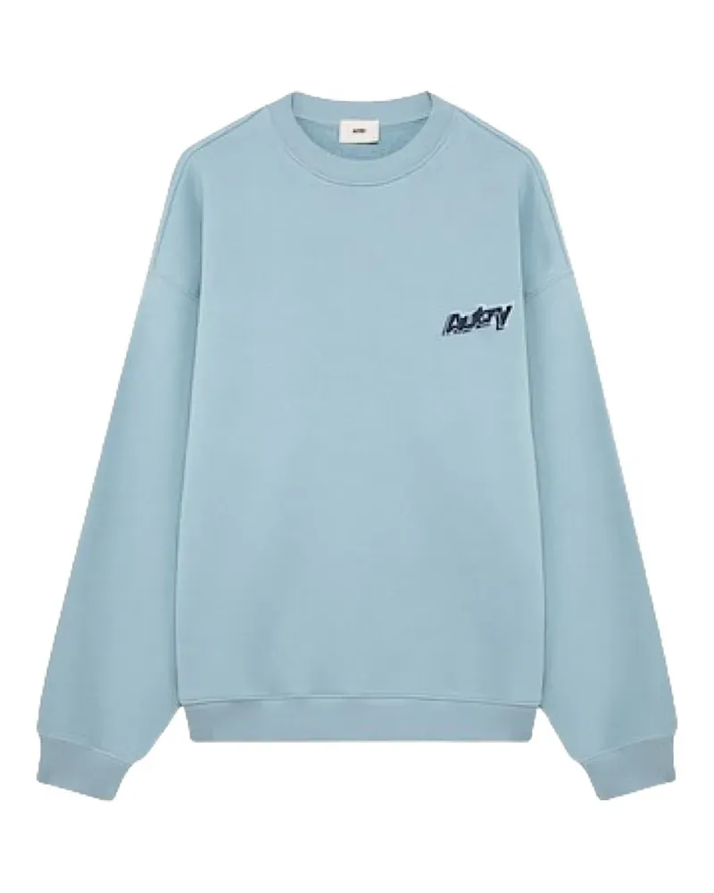 AUTRY Sweatshirt mit Logo-Patch - Blau Blau