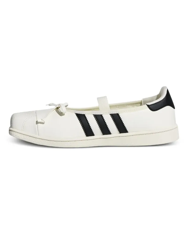 adidas x Jennie Superstar SQ square-toe ballet flats - Weiß Weiß