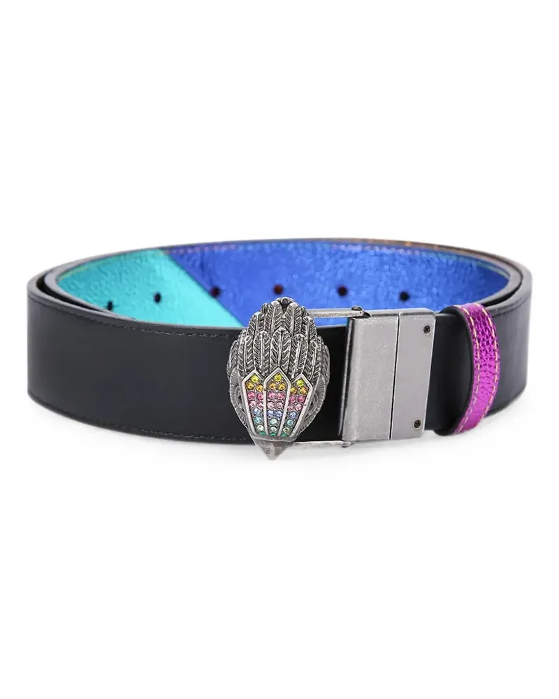 Kurt Geiger reversible Eagle belt - Schwarz Schwarz