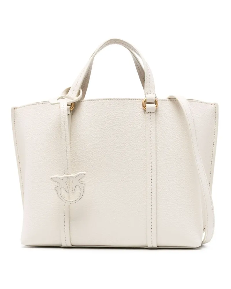Pinko Shopper mit Logo-Anhänger - Nude Nude