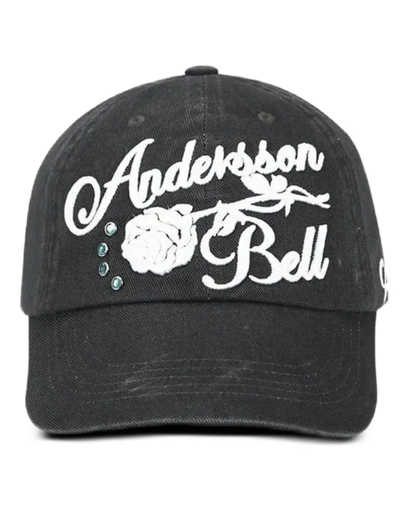 Andersson Bell Baseballkappe mit Logo - Schwarz Schwarz