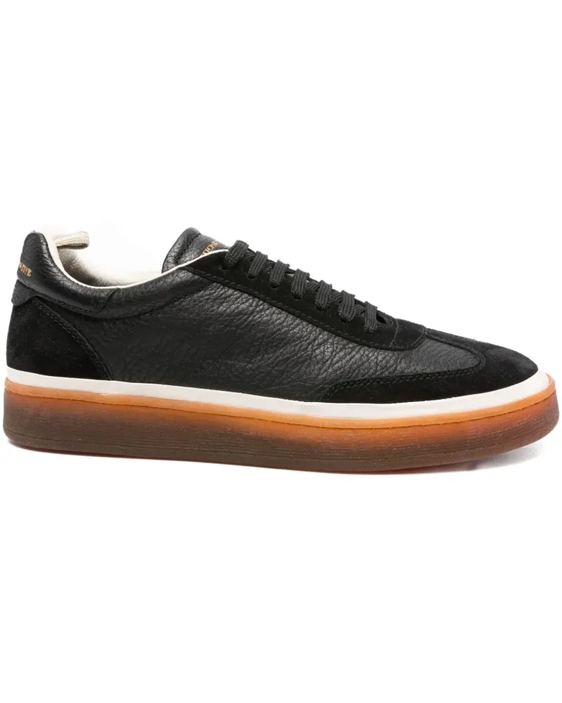 Officine Creative Italia Sneakers aus Leder - Schwarz Schwarz