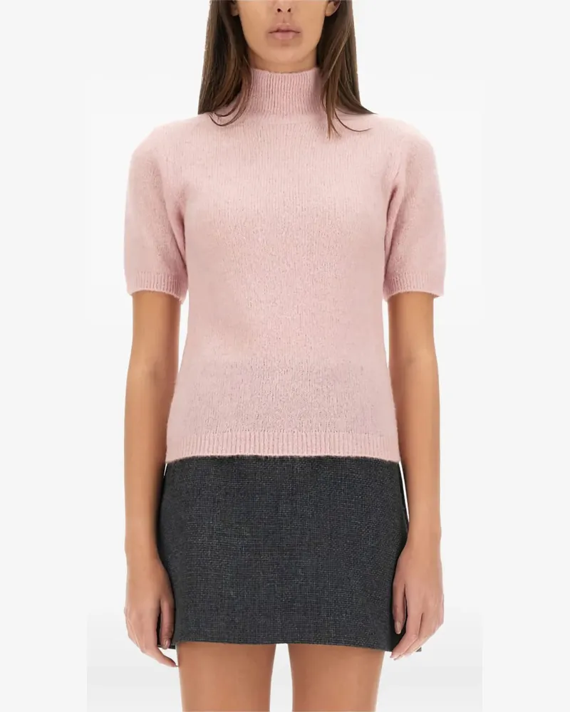 A.P.C. Kurzärmeliger Pullover - Rosa Rosa