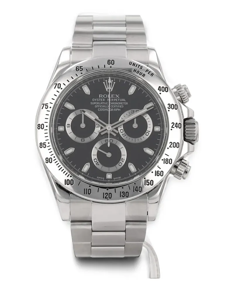 Rolex Daytona Armbanduhr 40mm - Schwarz Schwarz