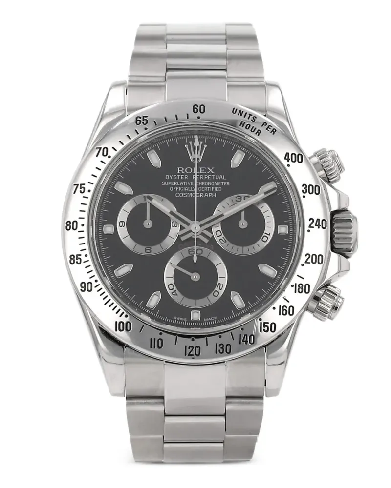 Rolex Daytona Armbanduhr 40mm - Schwarz Schwarz