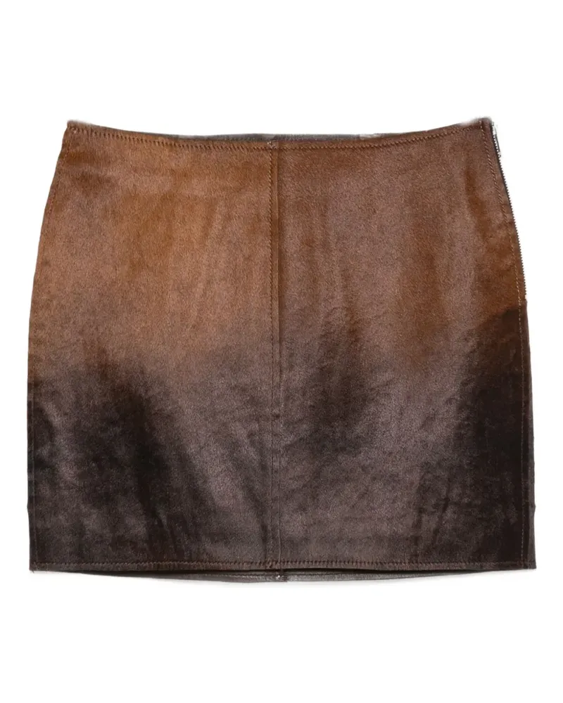 Samsøe & Samsøe gradient-effect skirt - Braun Braun
