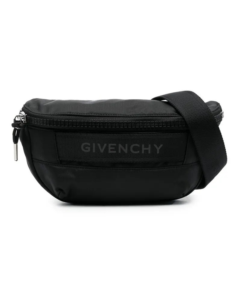 Givenchy Gürteltasche mit Logo Schwarz