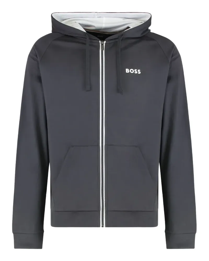 HUGO BOSS Kapuzenjacke mit Reißverschluss - Grau Grau