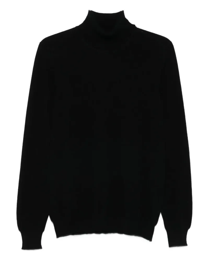 Fedeli Rollkragenpullover aus Kaschmir - Schwarz Schwarz