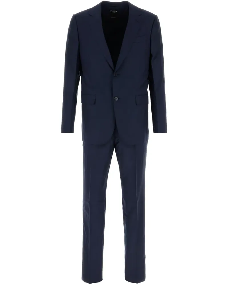 Ermenegildo Zegna Anzug aus Wolle - Blau Blau