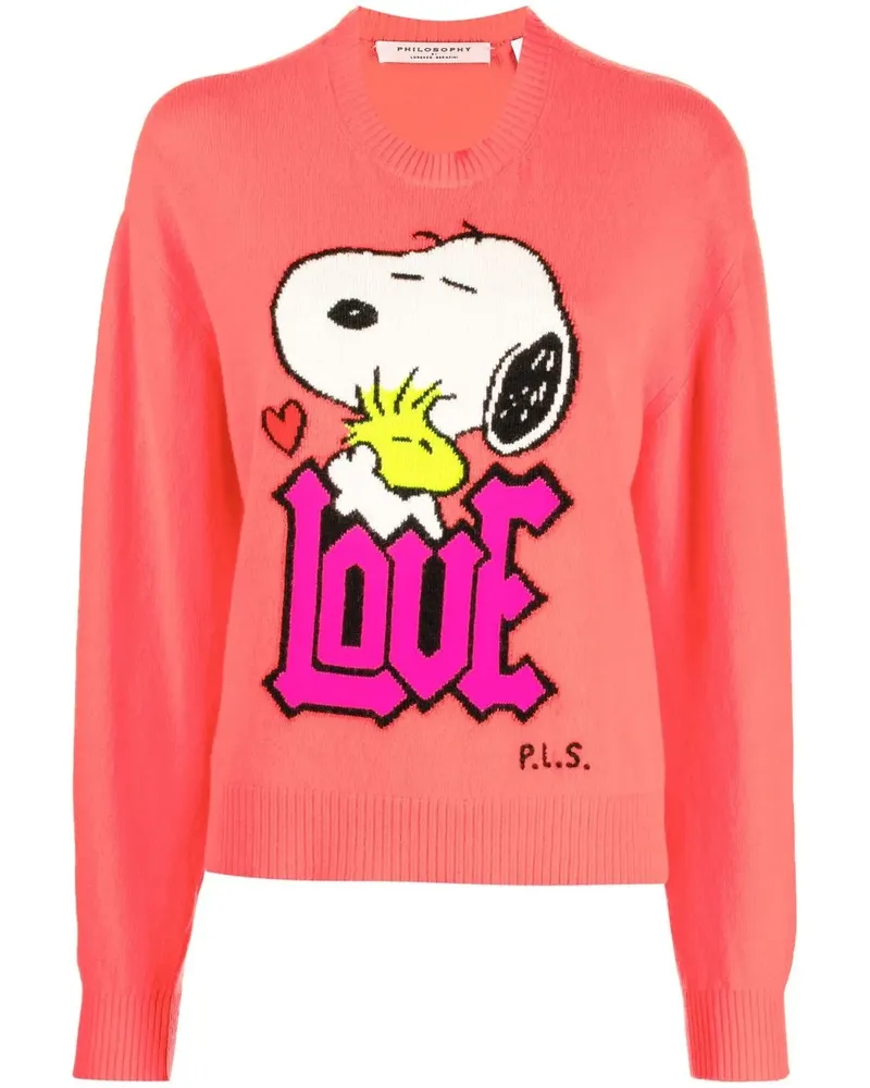 Philosophy Di Lorenzo Serafini x Peanuts™ Pullover - Rot Rot