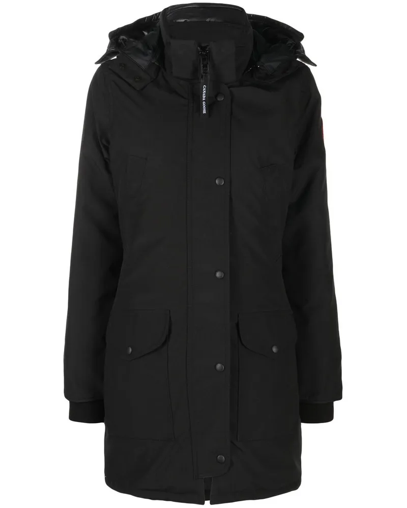 Canada Goose Daunenmantel mit Reißverschluss - Schwarz Schwarz