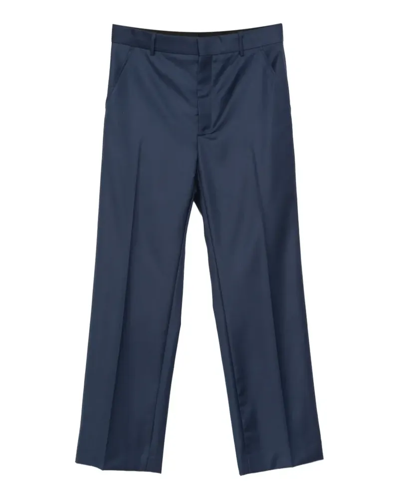 Kenzo pressed-crease tailored trousers - Blau Blau
