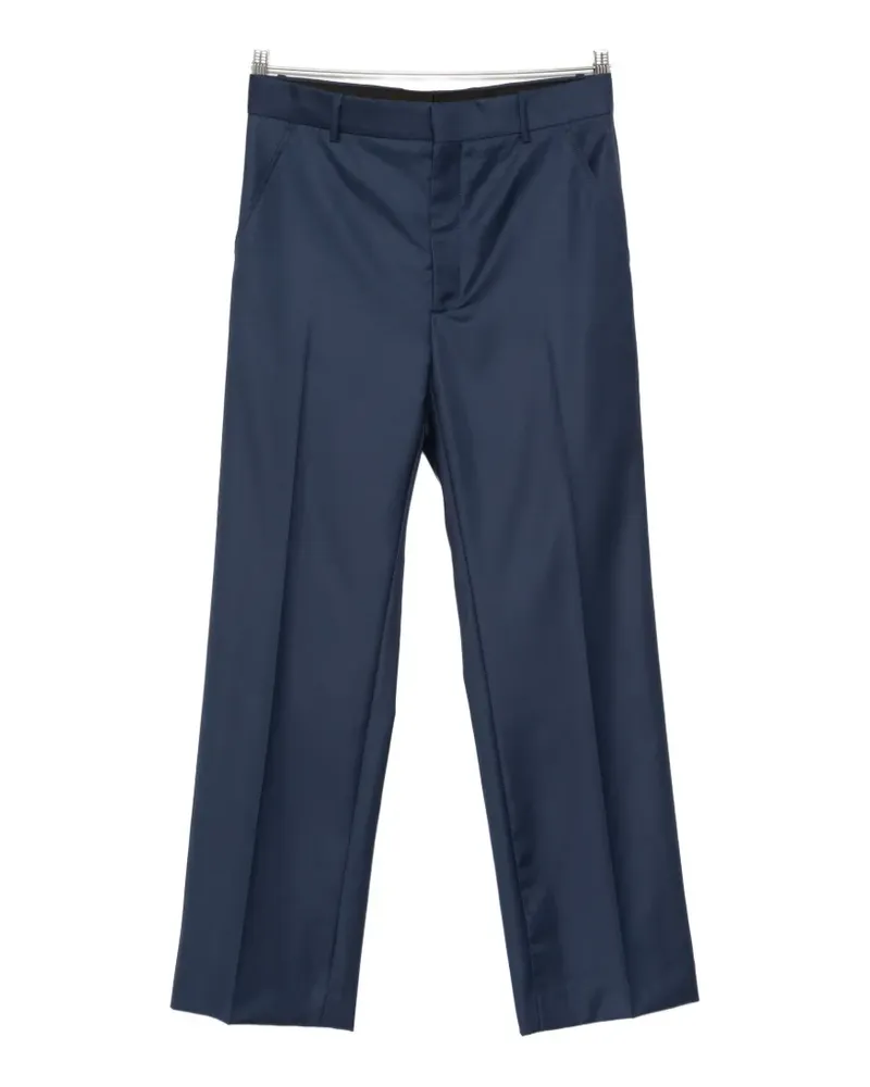 Kenzo pressed-crease tailored trousers - Blau Blau
