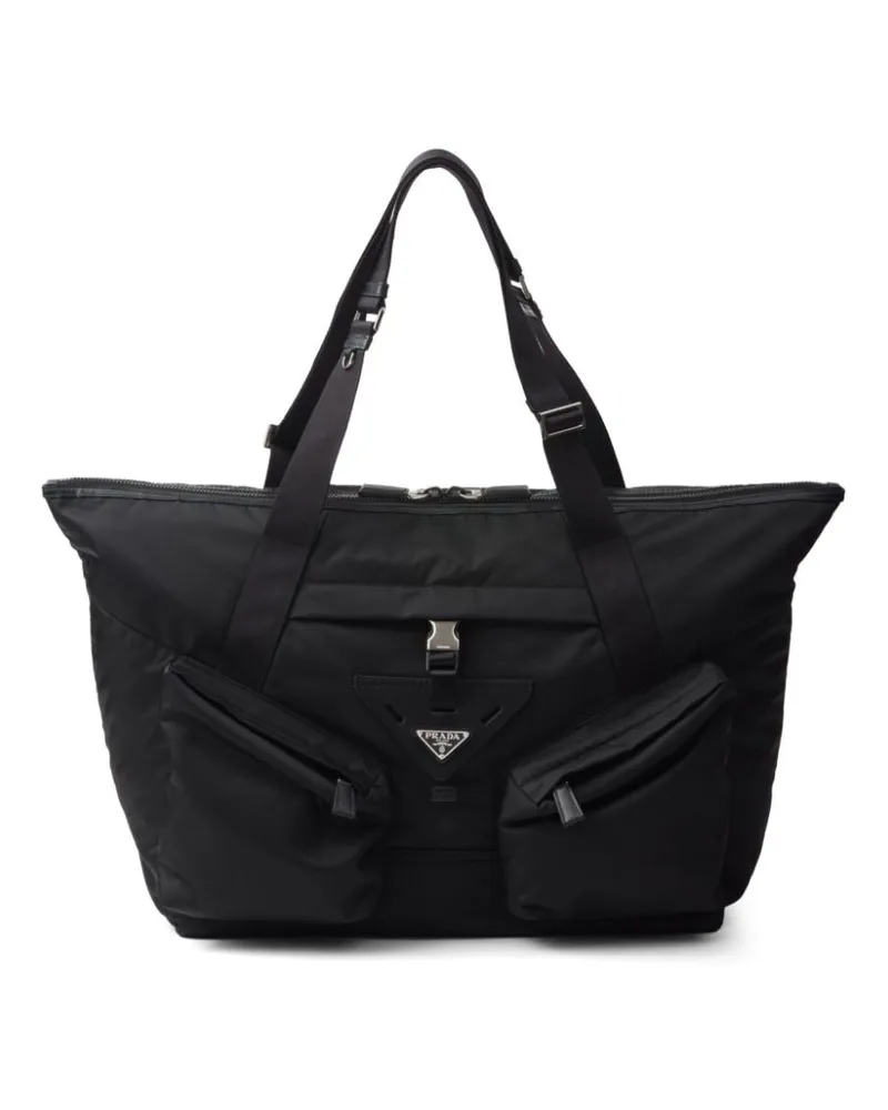 Prada Re-Nylon Handtasche - Schwarz Schwarz