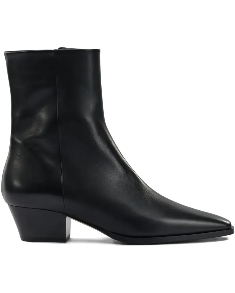 aeyde Baba Stiefel 40mm - Schwarz Schwarz
