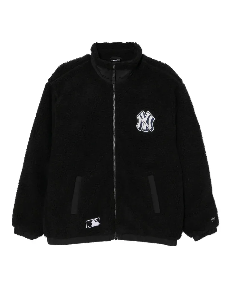 New Era Jacke mit Logo-Stickerei - Schwarz Schwarz