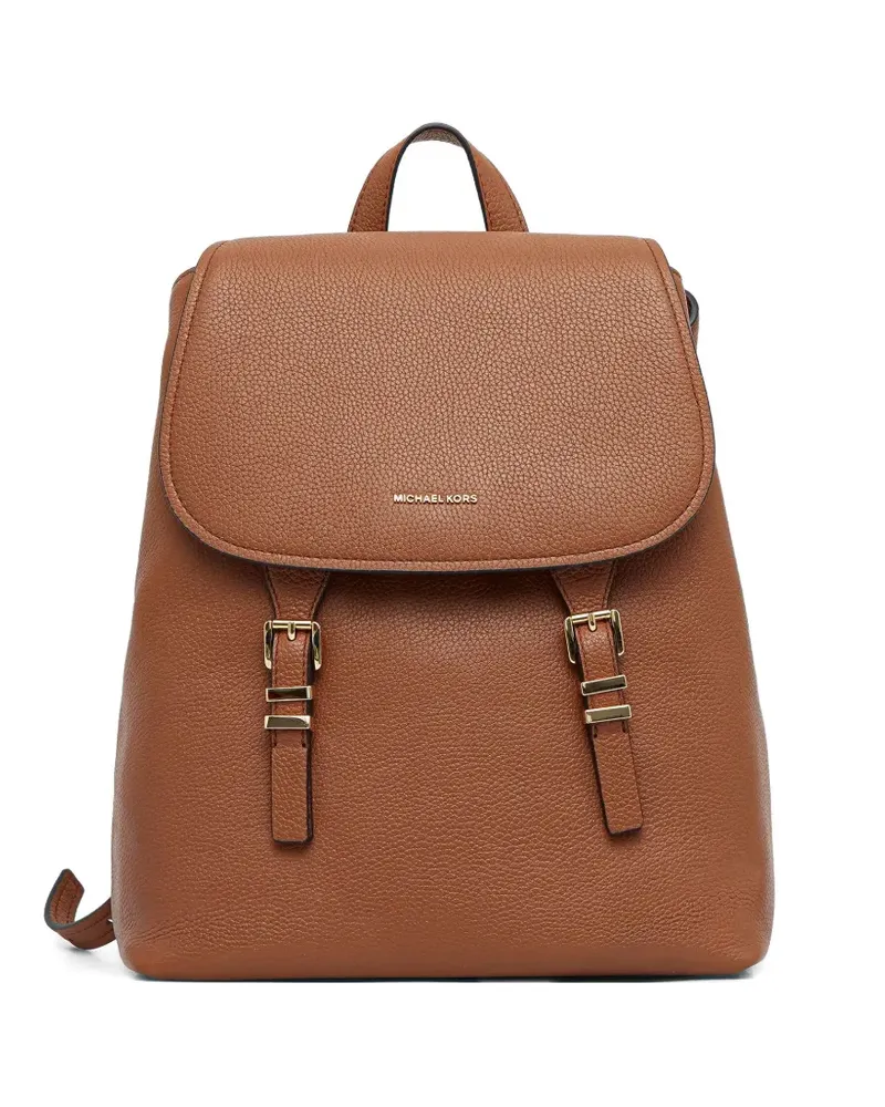 Michael Kors Quinn Rucksack mit doppelter Schnalle - Braun Braun