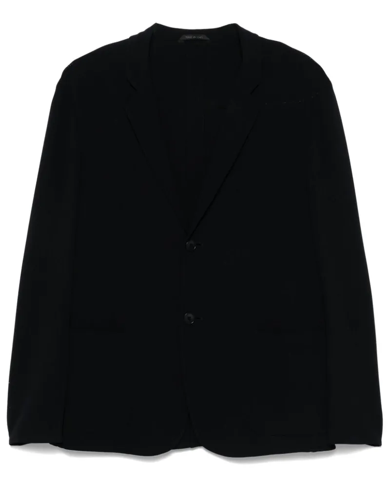 Giorgio Armani Geripptes Sakko - Blau Blau