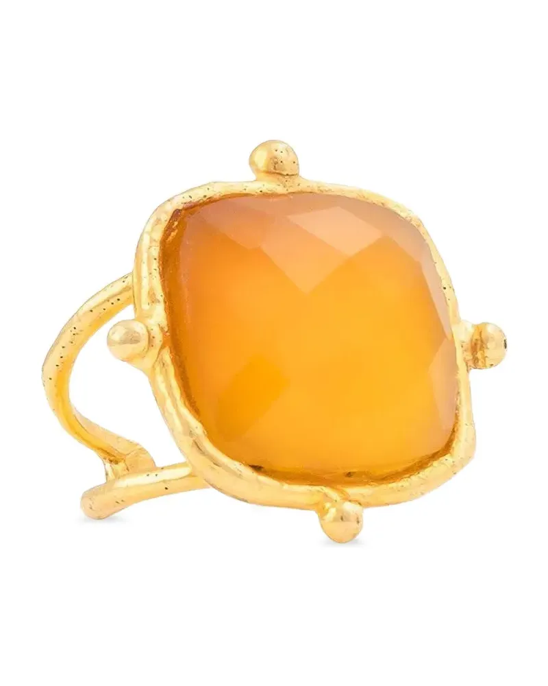 Sylvia Toledano Coussin Kissenring mit Onyx - Gold Gold